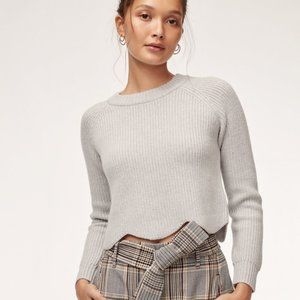 Aritzia Wilfred Sardou Sweater in Gray